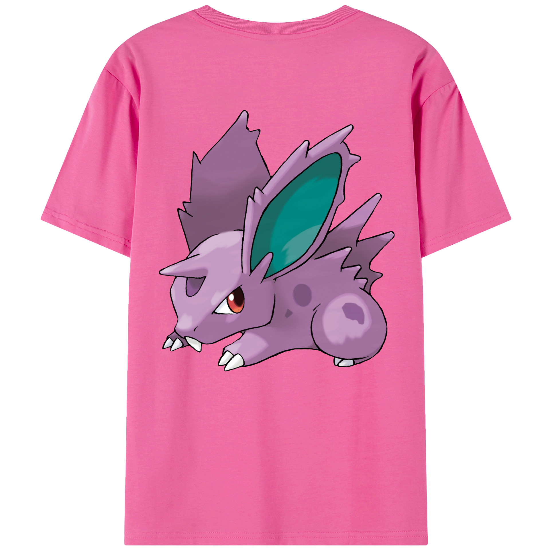 （画像用） ポケットモンスター Pokémon レディース半袖Tシャツ(バックプリント)